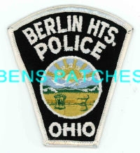 OHIO,BERLIN HEIGHTS POLICE 1